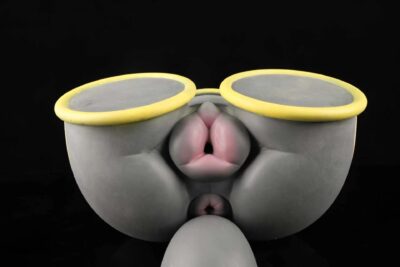 Shadowfox Inspired Silicone Butt side view