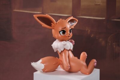 Amber Foxkin Fantasy Sex Doll side view