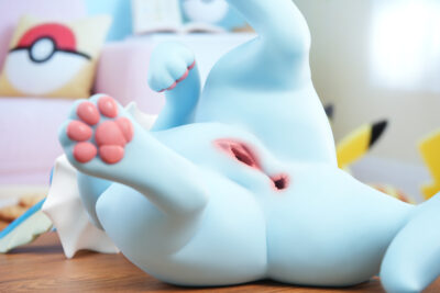 Anime Tidefox Companion side view