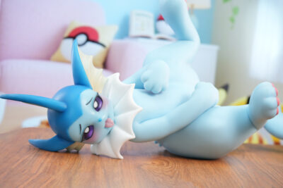 Anime Tidefox Companion head fin detail
