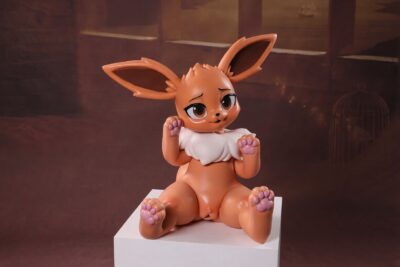 Amber Foxkin Fantasy Sex Doll fluffy tail detail