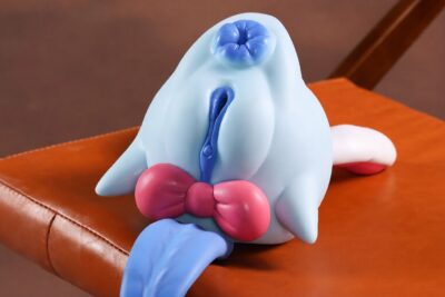 Blue Succubus Sprite Doll bunny ear detail