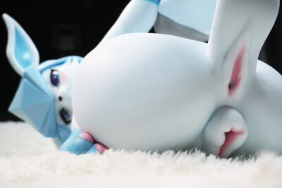 Frostfox Ice-Elf Sex Doll back view