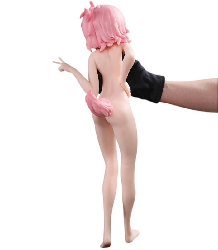 主图04 Pink Hair Dog Girl Model - Image 4